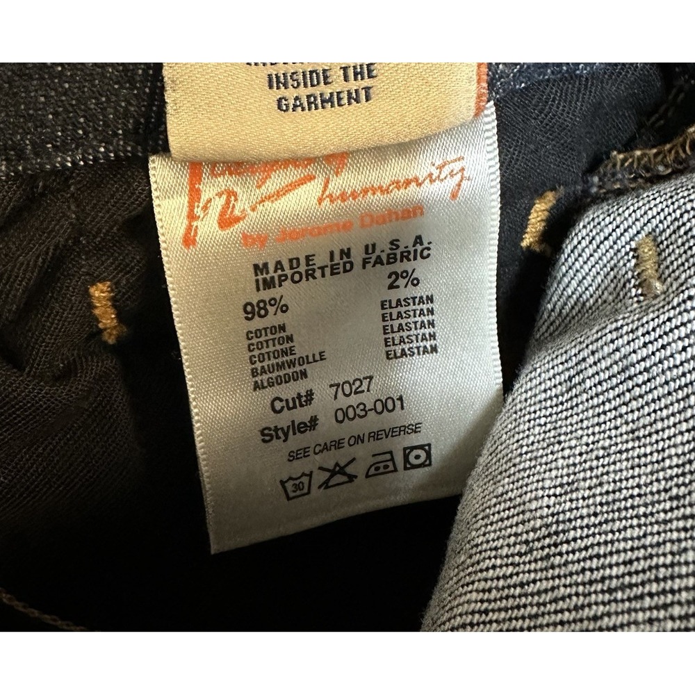 Citizens Of Humanity Faye Stretch Low Waist Full Wide Leg Flare Jeans 27 x 30 - Picture 6 of 11
